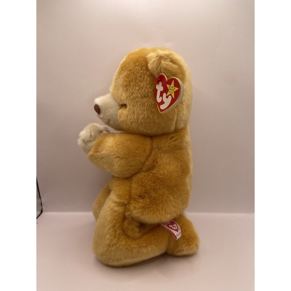 Ty Beanie Buddy 10” HOPE The Praying Beanie Baby Bear Stuffed Animal Plush P9 - Picture 2 of 9